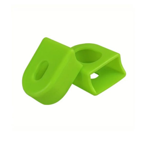 Silicone Crank Arm Covers - GREEN