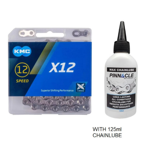 KMC Bicycle Chains - 12 SPEED, CHAIN AND CHAINLUBE