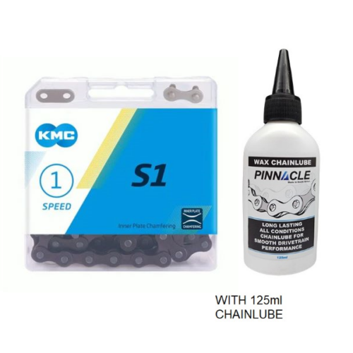 KMC Bicycle Chains - 1 SPEED, CHAIN AND CHAINLUBE