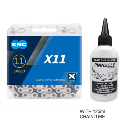 KMC Bicycle Chains - 11 SPEED, CHAIN AND CHAINLUBE