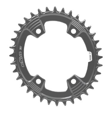 96bcd Round & Oval CHAINRINGS - OVAL, 36T
