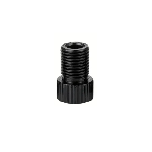 Presta Valve Adaptor - Presta Valve to Schrader - BLACK