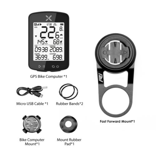 XOSS COMP G+ G2 GPS Kit Fast Forward mount