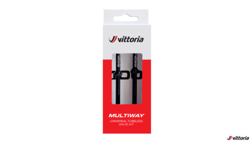 Vittoria Multiway tubeless valve alloy black 60mm (2 pcs)