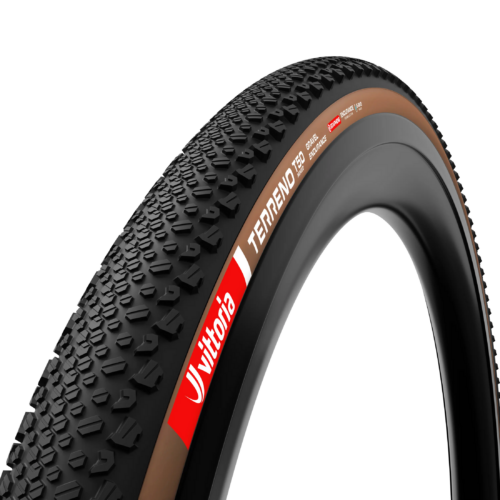 Vittoria Terreno T50 Mixed Endurance 700C x 40 Gravel Tubeless Tyre G2.0 Brown